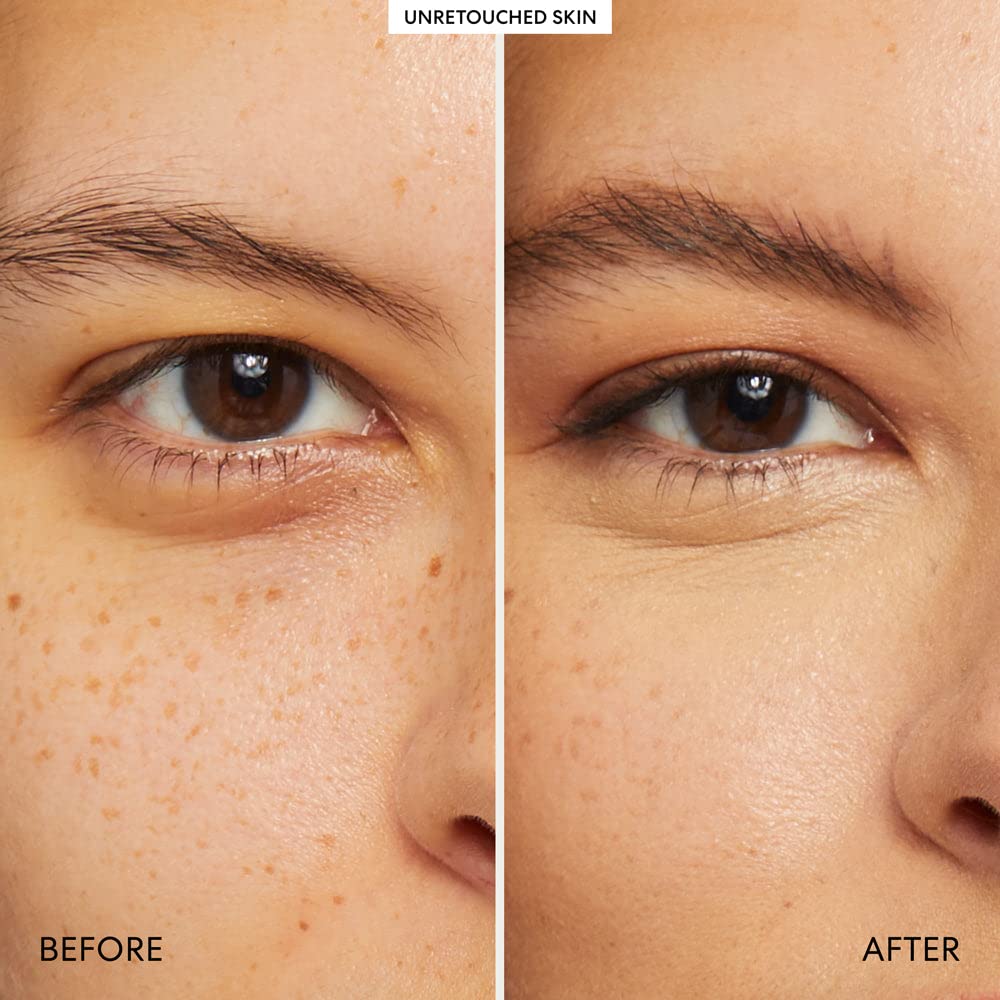 Well Rested Under Eye Brightener SPF 20, Loose Powder for Under Eye Brightening & Dark Circles, Mineral Powder Sunscreen SPF 20, Vegan
