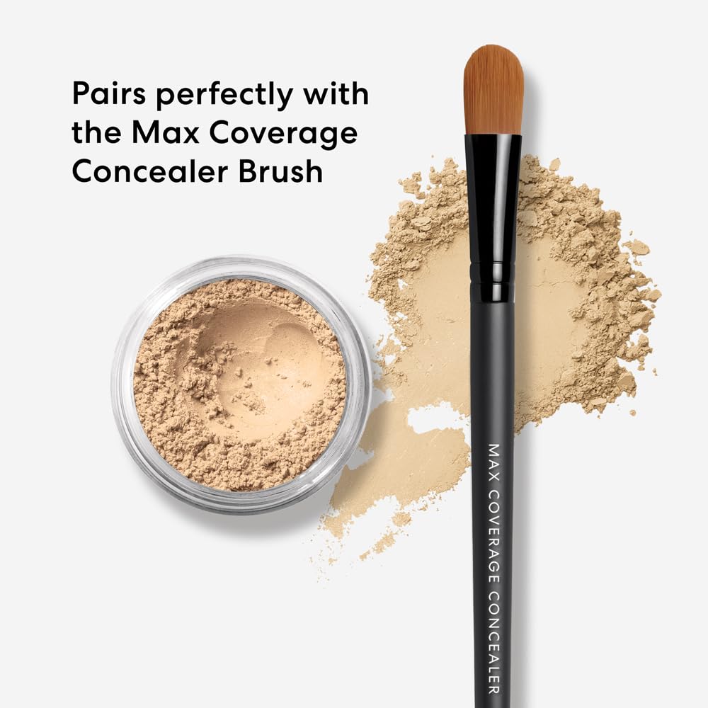 Well Rested Under Eye Brightener SPF 20, Loose Powder for Under Eye Brightening & Dark Circles, Mineral Powder Sunscreen SPF 20, Vegan